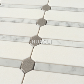 Rustic Panel Wood Mosaic factory   HG-WT001