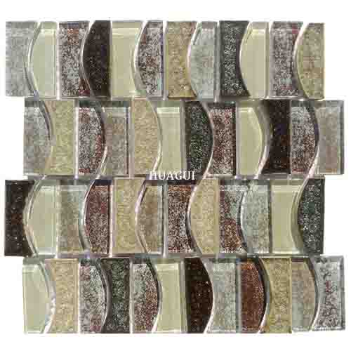 Rustic Panel Wood Mosaic factory   HG-WT001