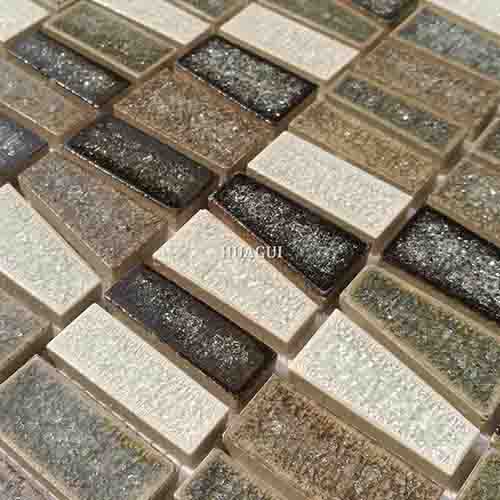 Rustic Panel Wood Mosaic factory   HG-WT001