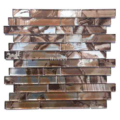 Rustic Panel Wood Mosaic factory   HG-WT001
