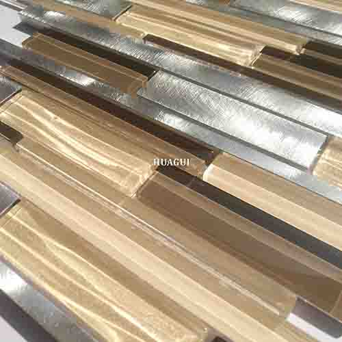 Rustic Panel Wood Mosaic factory   HG-WT001