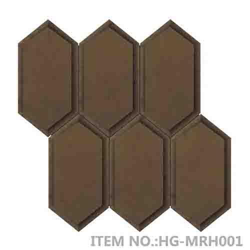 Rustic Panel Wood Mosaic factory   HG-WT001