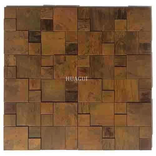 Rustic Panel Wood Mosaic factory   HG-WT001