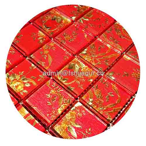 Rustic Panel Wood Mosaic factory   HG-WT001