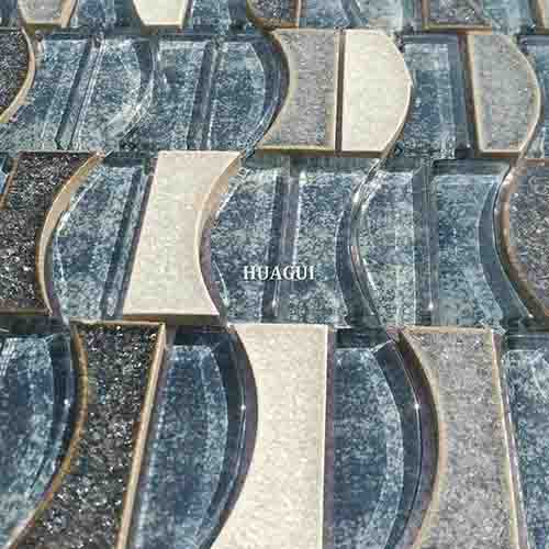 Rustic Panel Wood Mosaic factory   HG-WT001