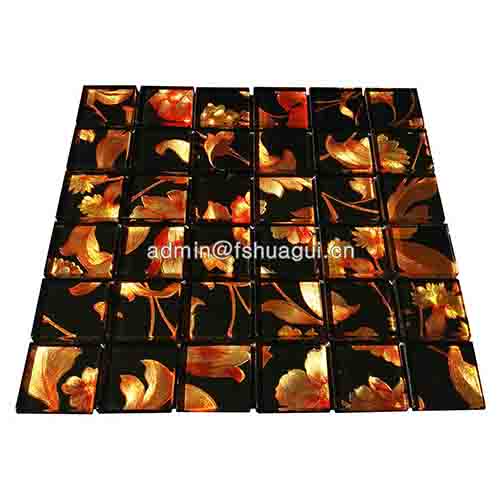 Rustic Panel Wood Mosaic factory   HG-WT001