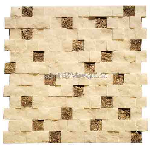 Rustic Panel Wood Mosaic factory   HG-WT001