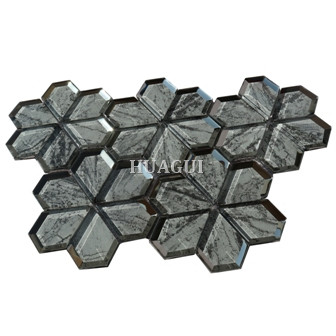Rustic Panel Wood Mosaic factory   HG-WT001