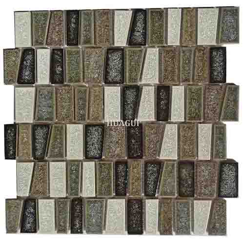 Rustic Panel Wood Mosaic factory   HG-WT001