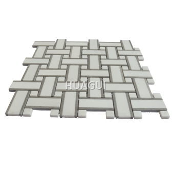 Rustic Panel Wood Mosaic factory   HG-WT001