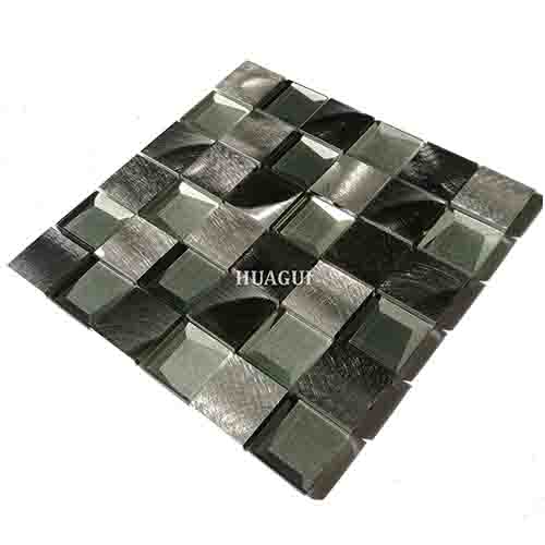 Rustic Panel Wood Mosaic factory   HG-WT001