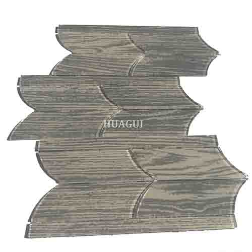 Rustic Panel Wood Mosaic factory   HG-WT001