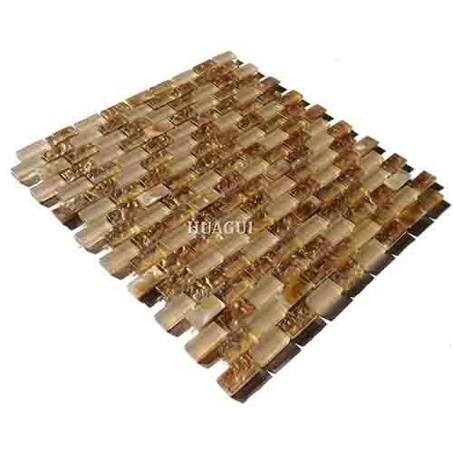 Rustic Panel Wood Mosaic factory   HG-WT001
