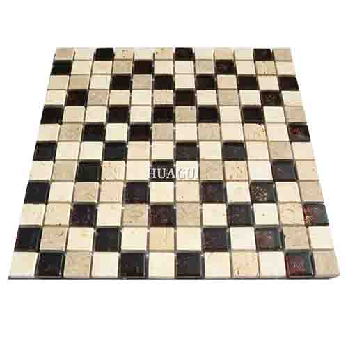 Rustic Panel Wood Mosaic factory   HG-WT001