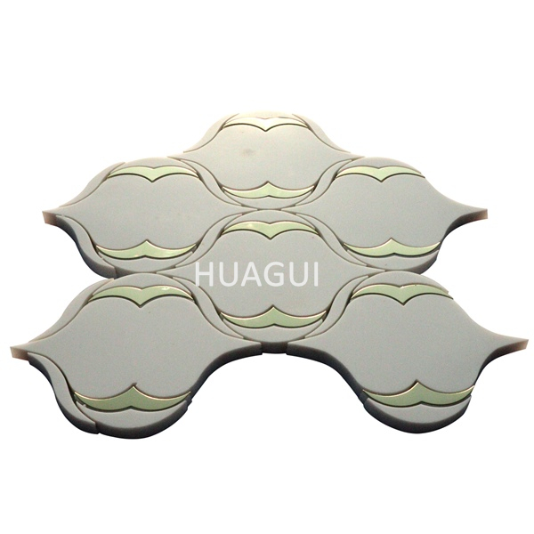 Rustic Panel Wood Mosaic factory   HG-WT001