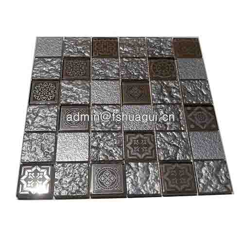Rustic Panel Wood Mosaic factory   HG-WT001
