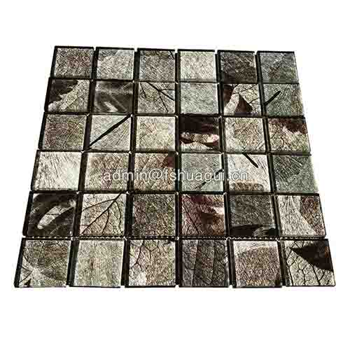 Rustic Panel Wood Mosaic factory   HG-WT001