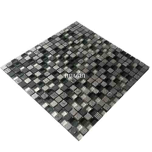 Rustic Panel Wood Mosaic factory   HG-WT001