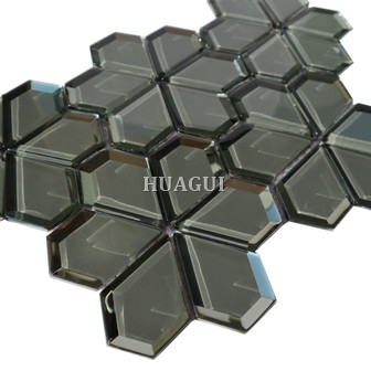 Rustic Panel Wood Mosaic factory   HG-WT001