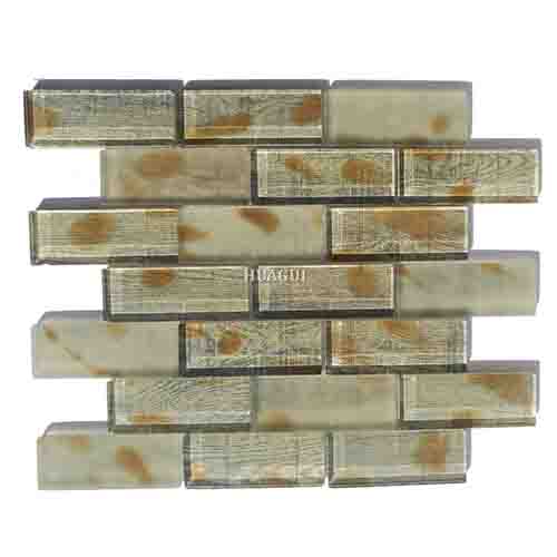 Rustic Panel Wood Mosaic factory   HG-WT001
