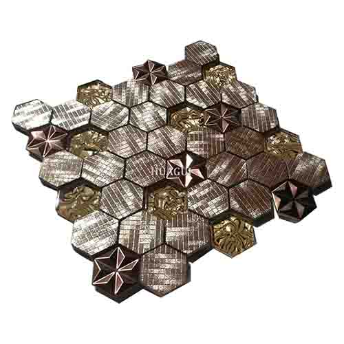Rustic Panel Wood Mosaic factory   HG-WT001