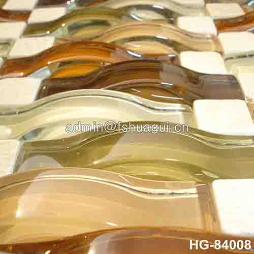 Rustic Panel Wood Mosaic factory   HG-WT001