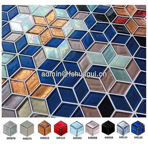 Rustic Panel Wood Mosaic factory   HG-WT001