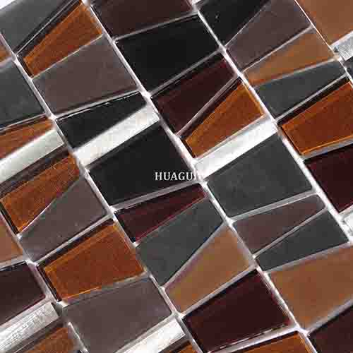 Rustic Panel Wood Mosaic factory   HG-WT001
