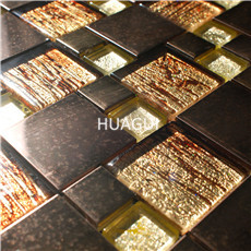 Rustic Panel Wood Mosaic factory   HG-WT001