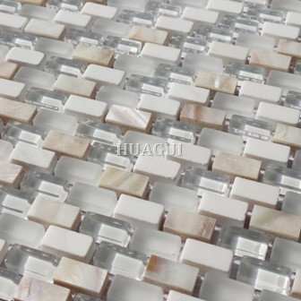 Rustic Panel Wood Mosaic factory   HG-WT001