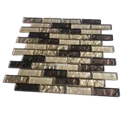 Rustic Panel Wood Mosaic factory   HG-WT001