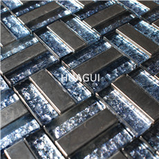 Rustic Panel Wood Mosaic factory   HG-WT001