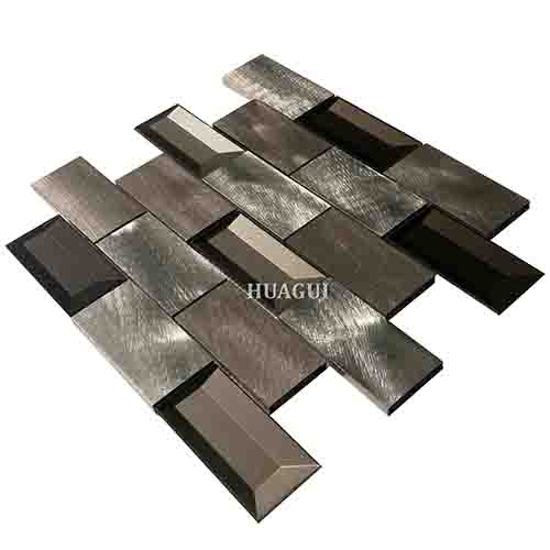 Rustic Panel Wood Mosaic factory   HG-WT001