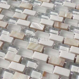Rustic Panel Wood Mosaic factory   HG-WT001