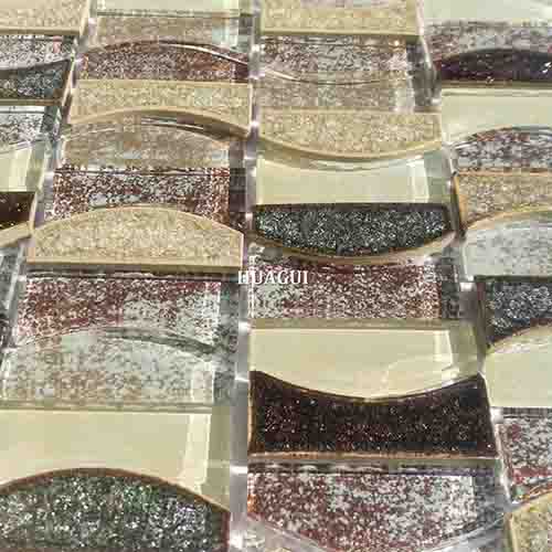 Rustic Panel Wood Mosaic factory   HG-WT001