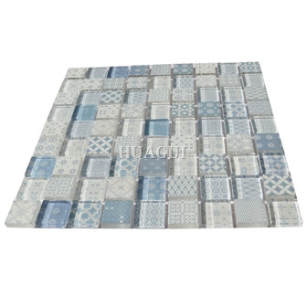Rustic Panel Wood Mosaic factory   HG-WT001