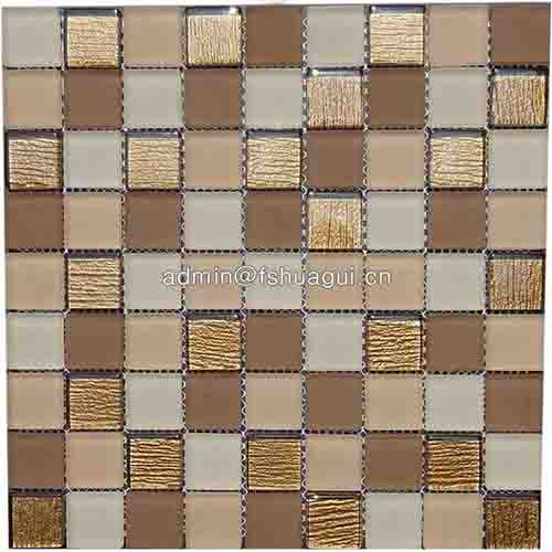 Rustic Panel Wood Mosaic factory   HG-WT001