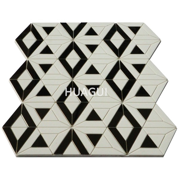 Rustic Panel Wood Mosaic factory   HG-WT001