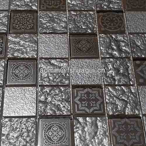 Rustic Panel Wood Mosaic factory   HG-WT001