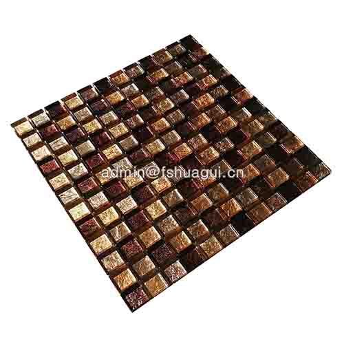 Rustic Panel Wood Mosaic factory   HG-WT001