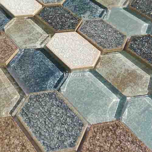 Rustic Panel Wood Mosaic factory   HG-WT001