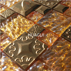Rustic Panel Wood Mosaic factory   HG-WT001