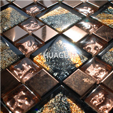 Rustic Panel Wood Mosaic factory   HG-WT001