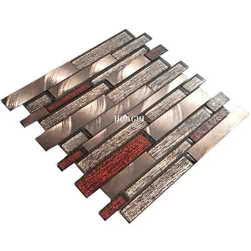 Rustic Panel Wood Mosaic factory   HG-WT001