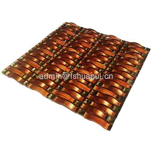Rustic Panel Wood Mosaic factory   HG-WT001