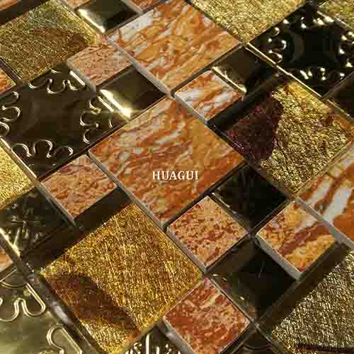 Rustic Panel Wood Mosaic factory   HG-WT001