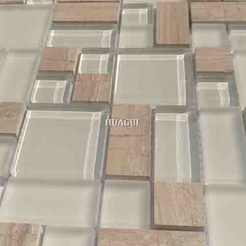 Rustic Panel Wood Mosaic factory   HG-WT001
