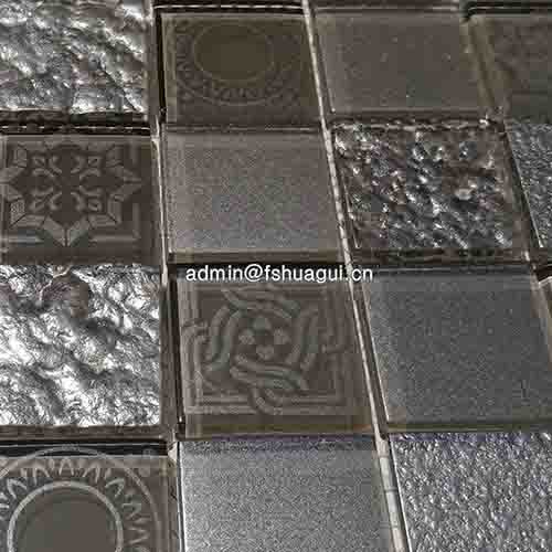 Rustic Panel Wood Mosaic factory   HG-WT001