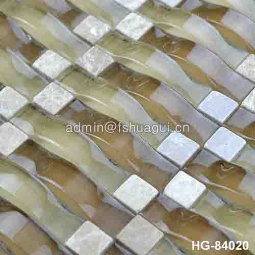 Rustic Panel Wood Mosaic factory   HG-WT001