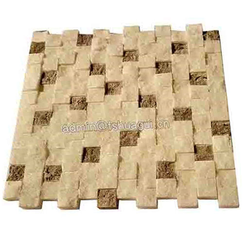 Rustic Panel Wood Mosaic factory   HG-WT001